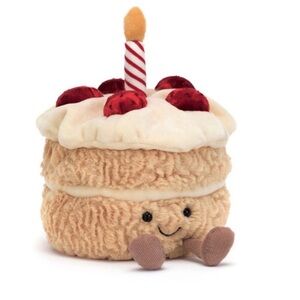 SOLD OUT!!!!!! Authentic NWT Amusable Birthday Cake Jellycat